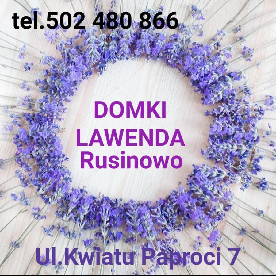 Domki Letniskowe Lawenda Rusinowo  Bagian luar foto
